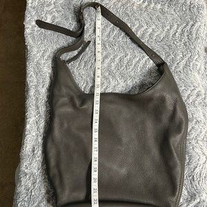 Great for fall, brown crossover with silver studded strap